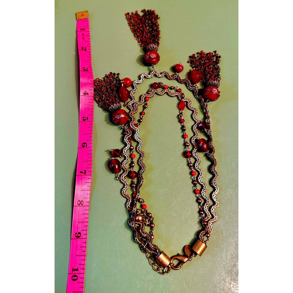 Chico's Vintage Nwot  Multi-Strand necklace - Picture 8 of 8